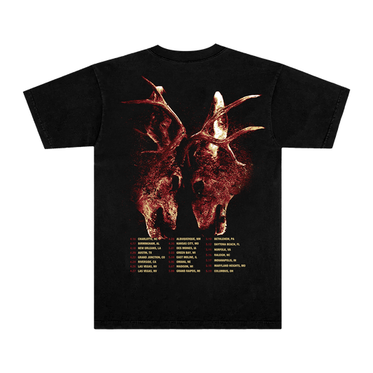 Buck Tour Tee (Black)