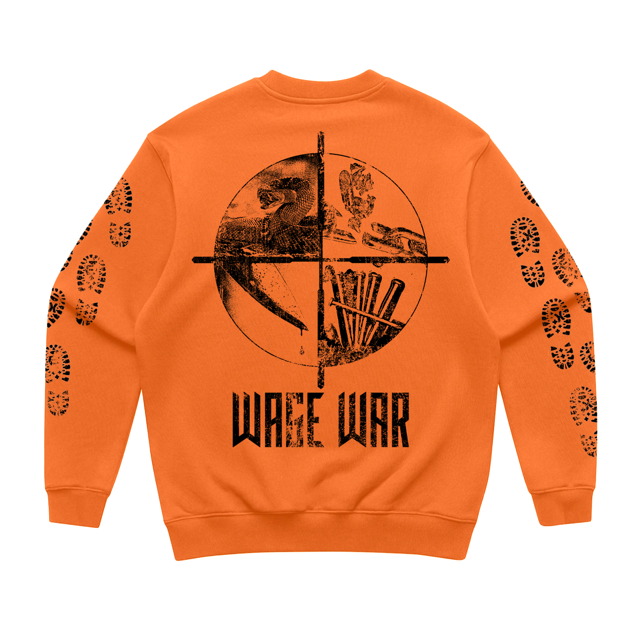 Happy Hunting Crewneck (Orange)