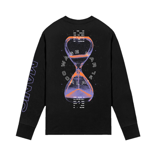 Hourglass Long Sleeve Tee (Black)