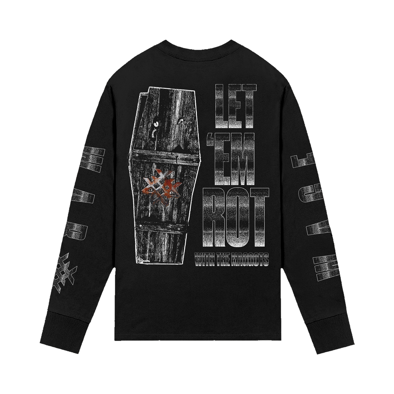 Rot Long Sleeve Tee (Black)