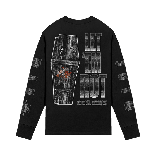 Rot Long Sleeve Tee (Black)