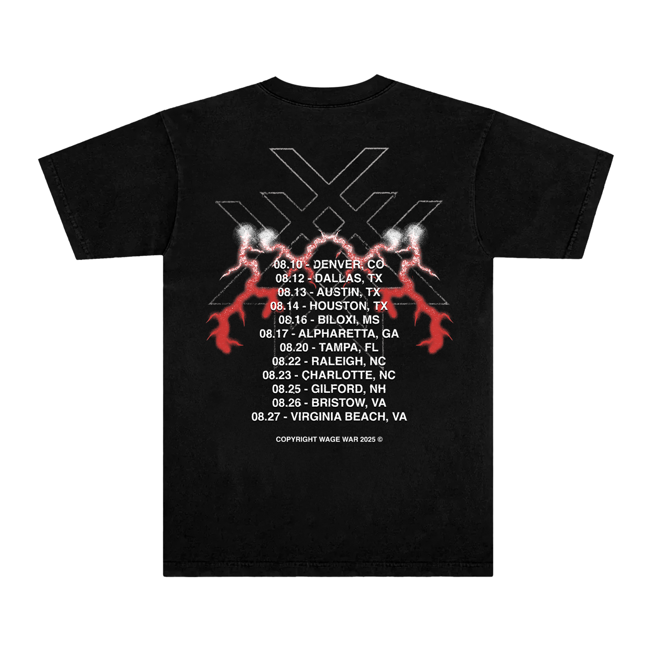 Alligator Bones Tour Tee