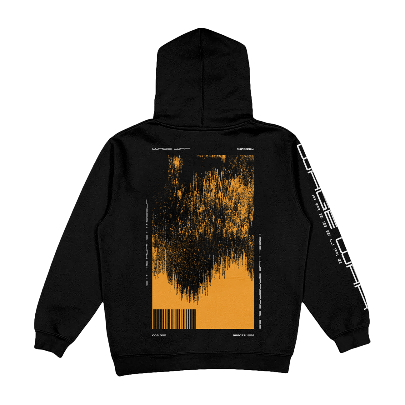 Barcode Pullover Hoodie