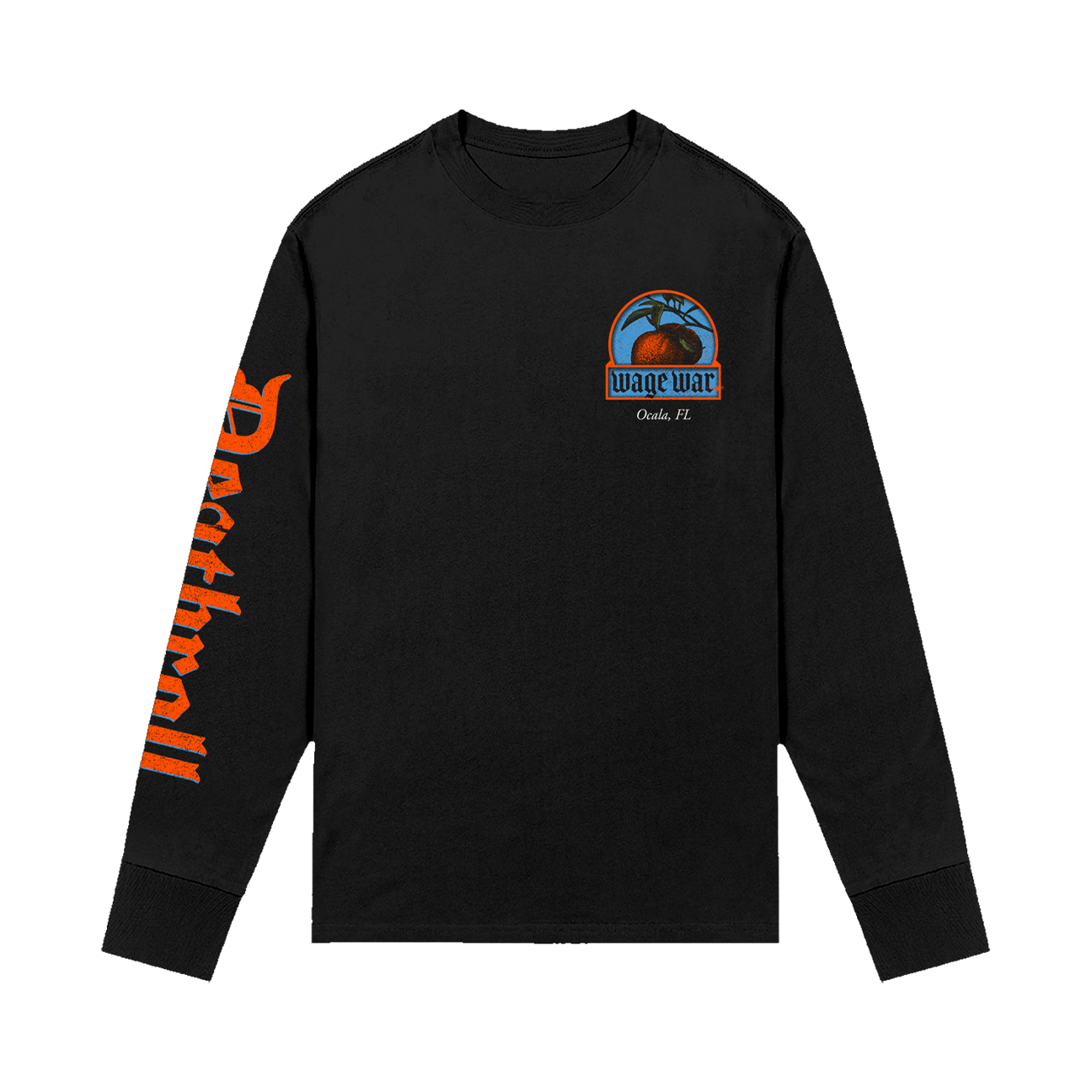 Death Roll Tour Long Sleeve Tee (Black)