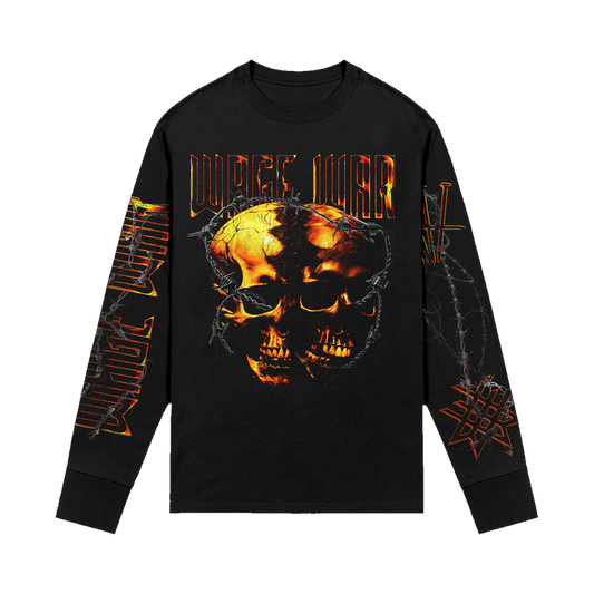 Skulls Long Sleeve Tee 2.0 (Black)