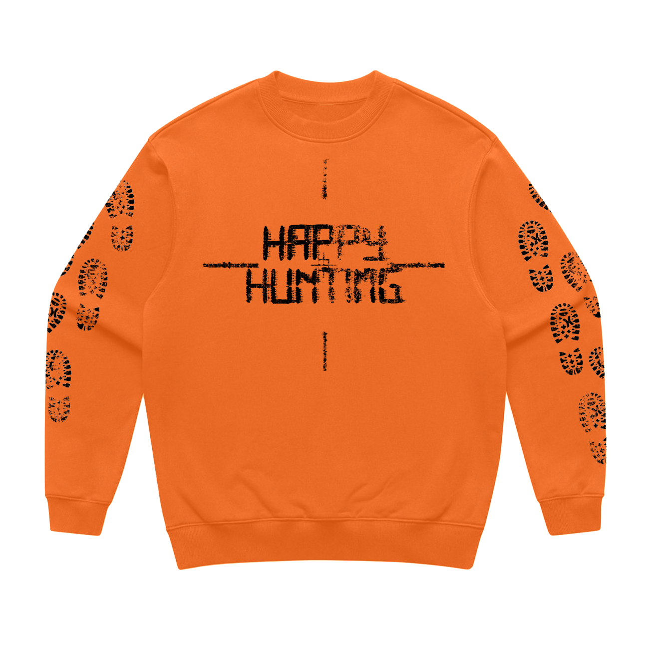 Happy Hunting Crewneck (Orange)