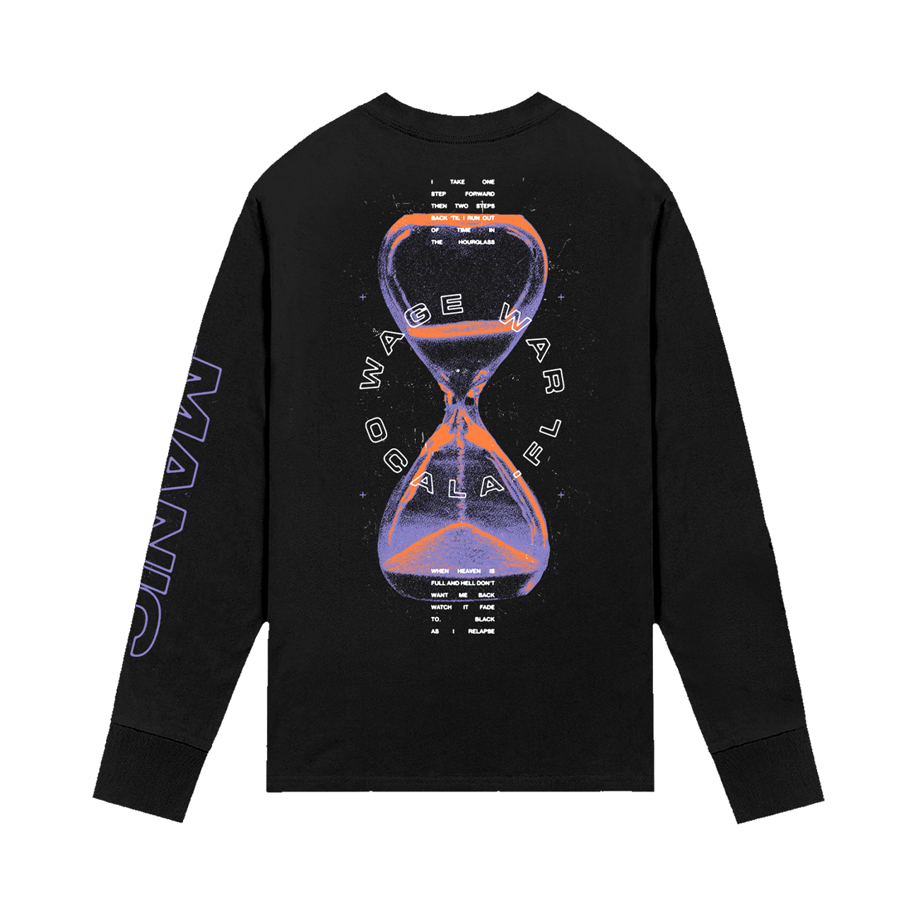 Hourglass Long Sleeve Tee (Black)