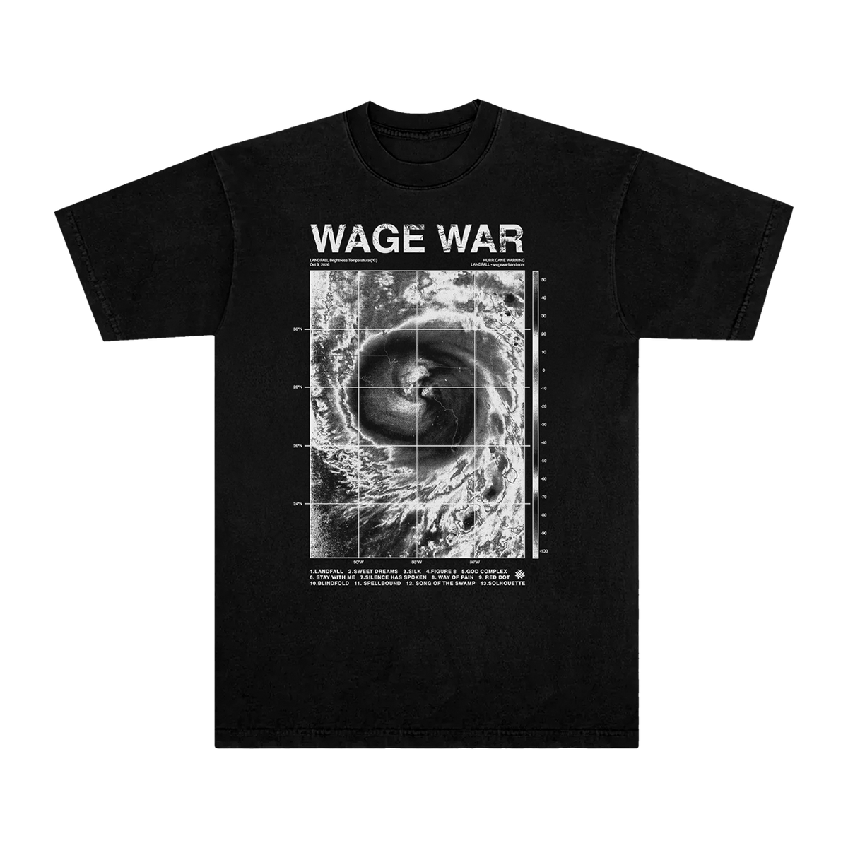 Hurricane Map Tee