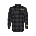 Nails Flannel (Black)