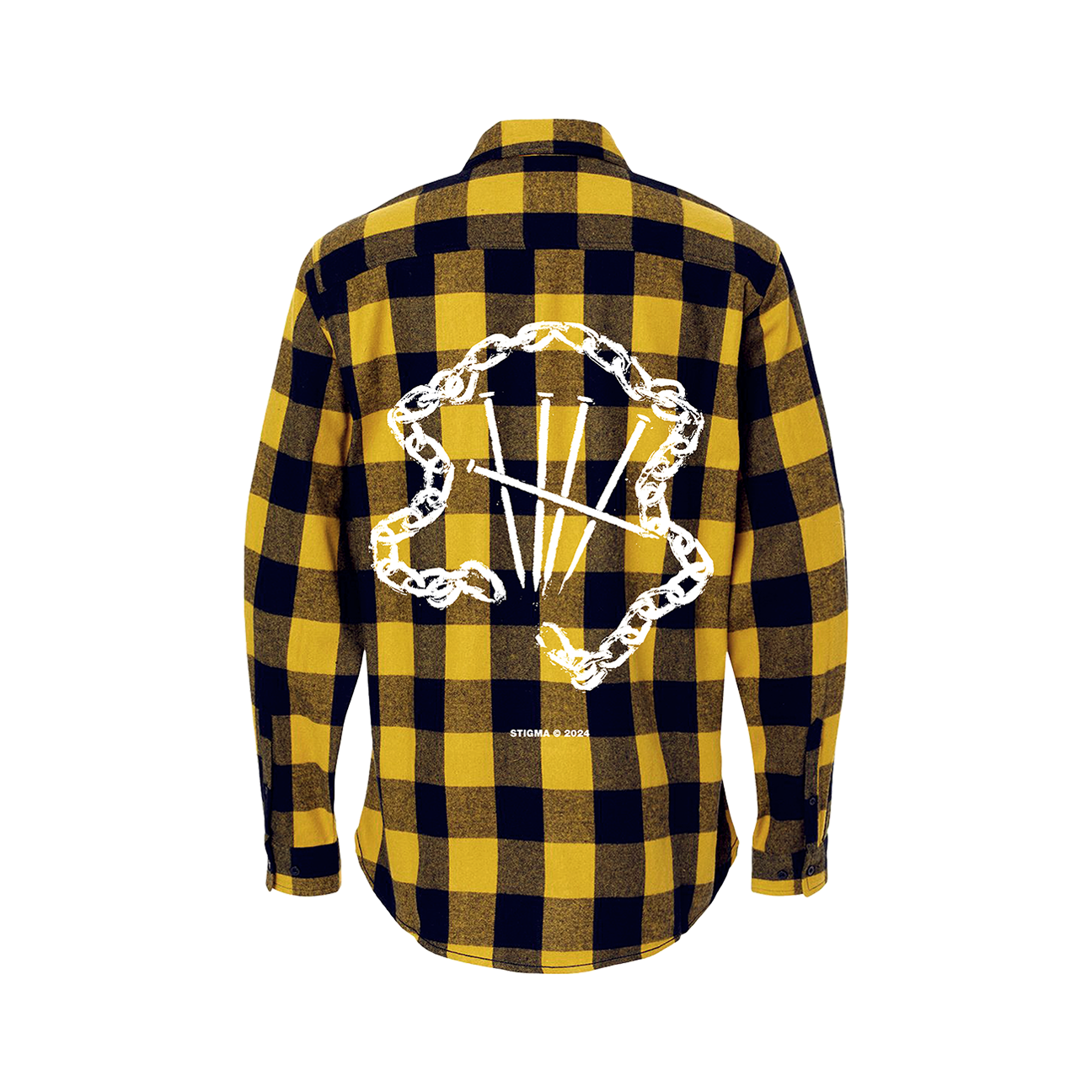 Nails Flannel (Gold)