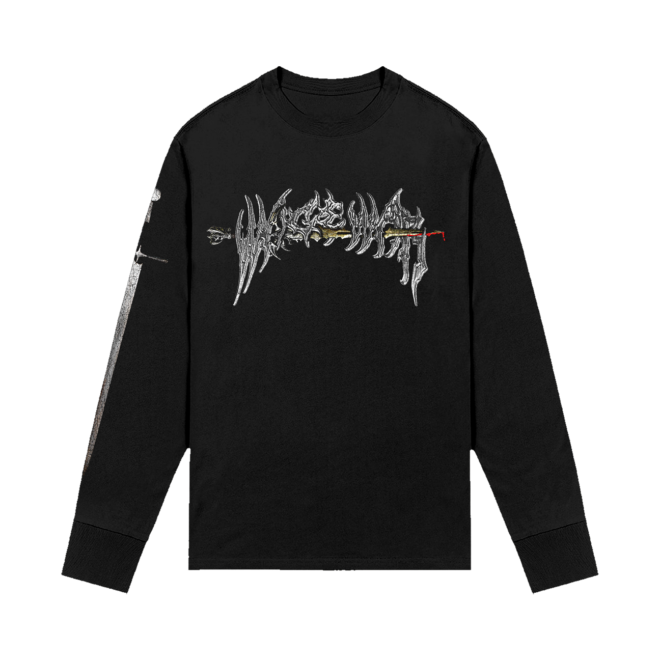 Swords Long Sleeve Tee (Black)