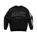 Varsity Crewneck Pullover (Black)