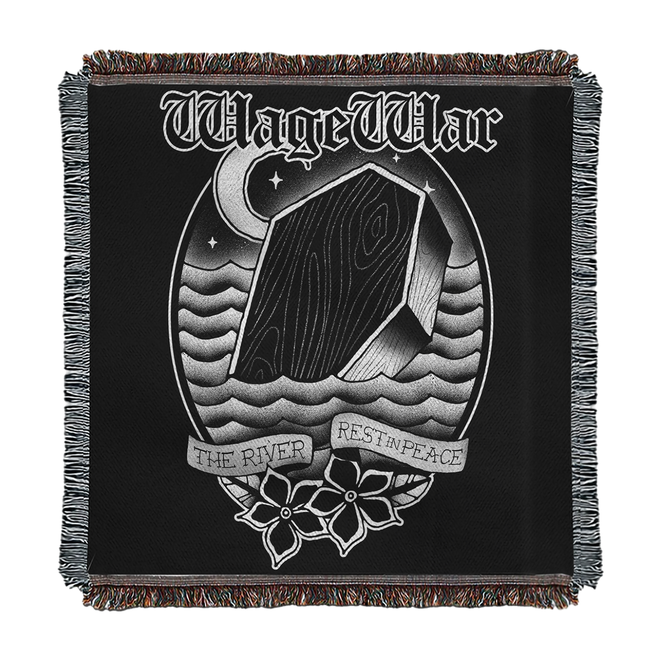 Blueprints Knit Blanket