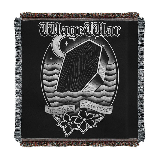 Blueprints Knit Blanket