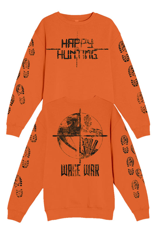 Happy Hunting Crewneck (Orange)