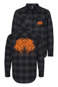 Halloween Flannel (Black/Charcoal)
