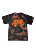 Pumpkin Logo Tee (Bleach Dye)