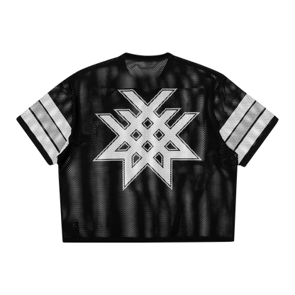 Stigma Cropped Mesh Jersey