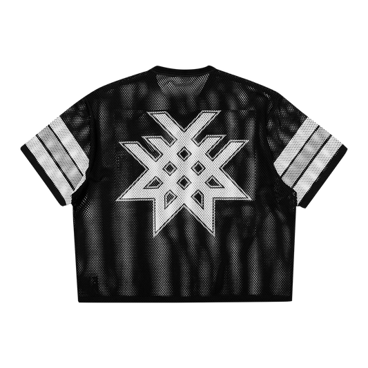 Stigma Cropped Mesh Jersey