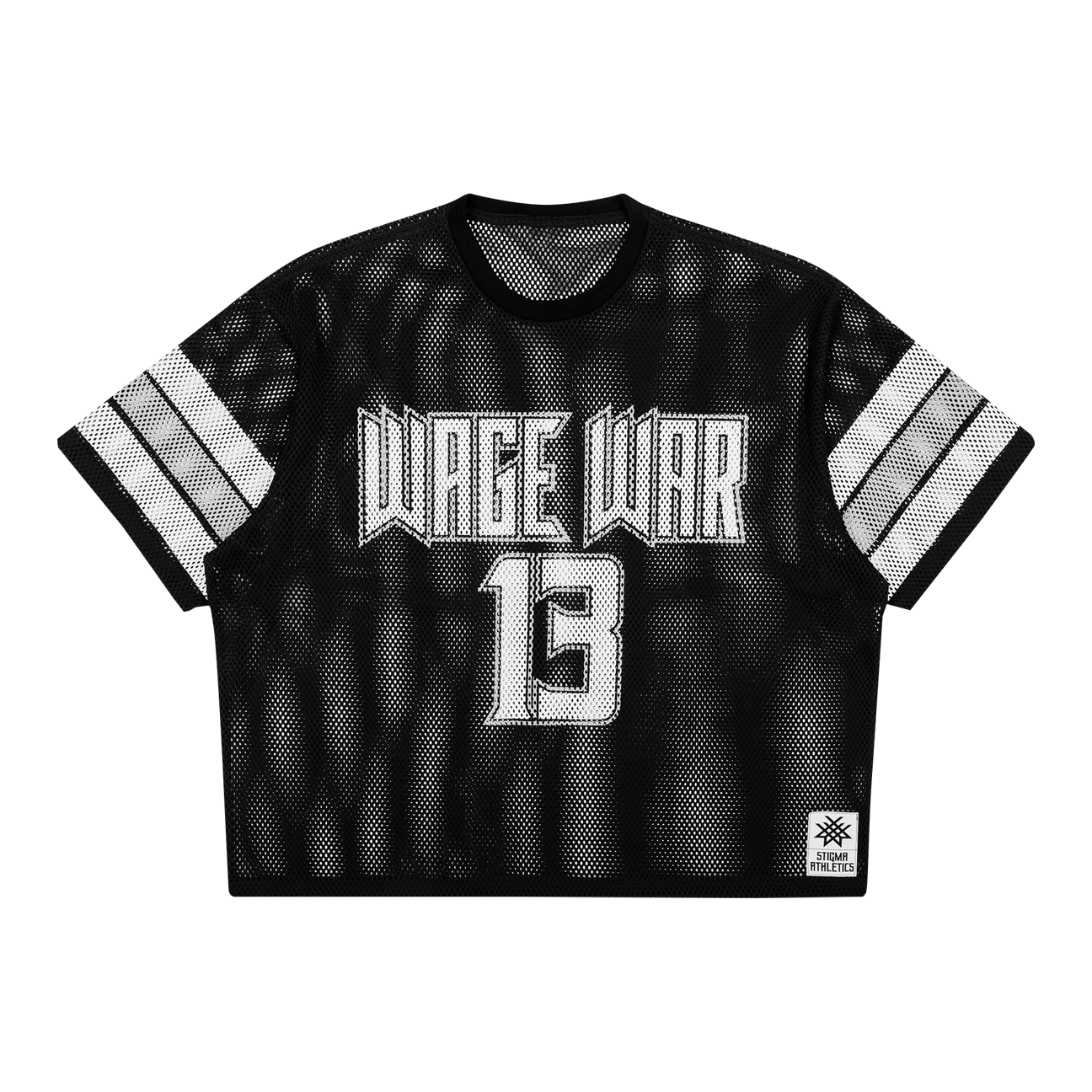 Stigma Cropped Mesh Jersey