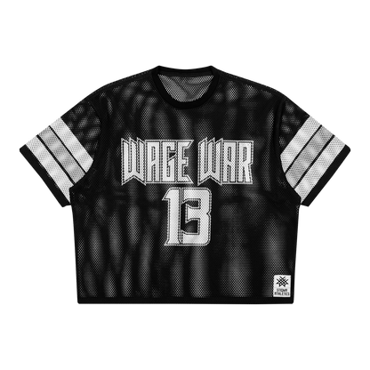 Stigma Cropped Mesh Jersey