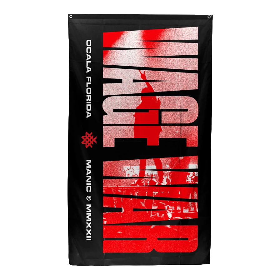 Manic Tour Flag (3x5)