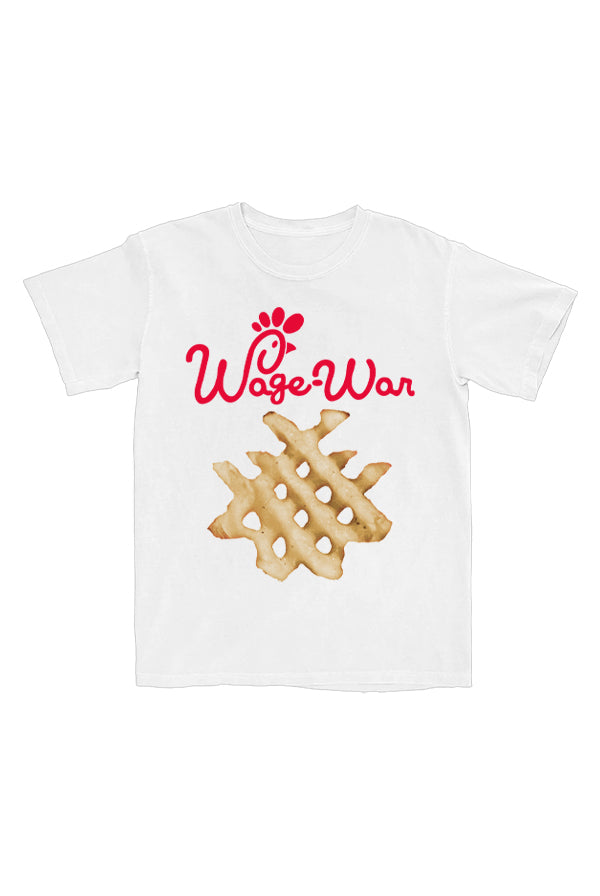 Waffle Fry T-shirt (White)