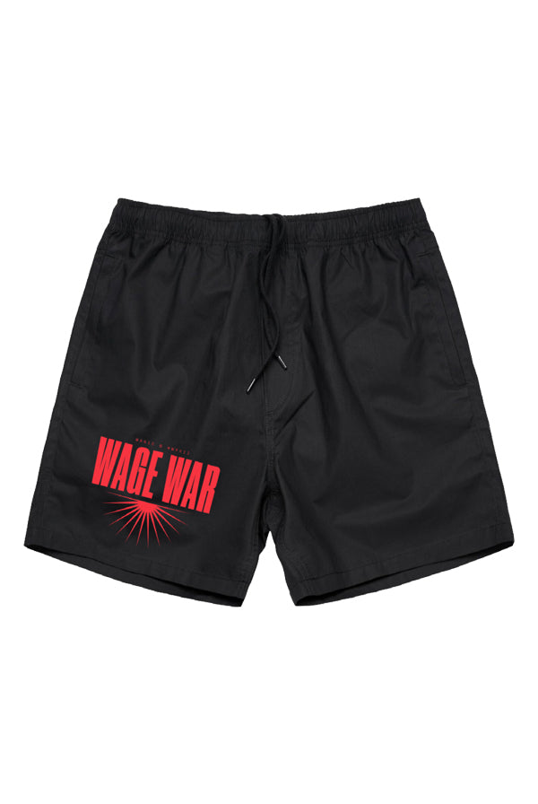 Rays Shorts (Black)– Wage War
