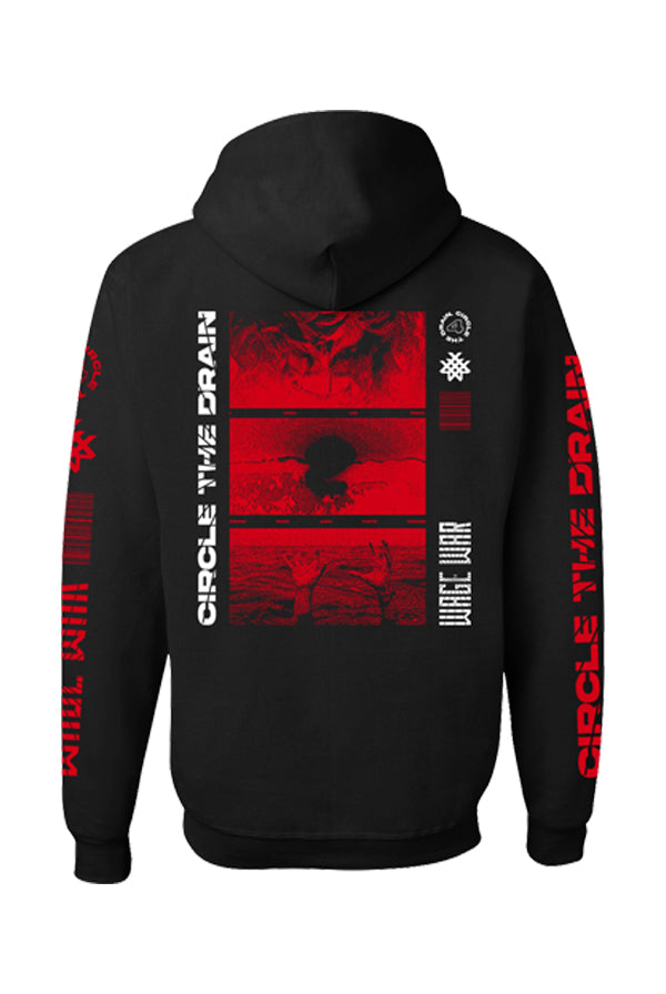 Circle The Drain Pullover Hoodie (Black)