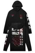 Barbed Wire Pullover Hoodie (Black)