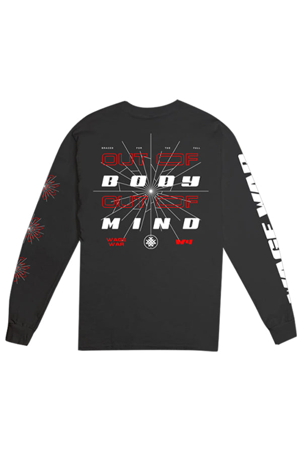 Out of Body Long Sleeve Tee (Black)