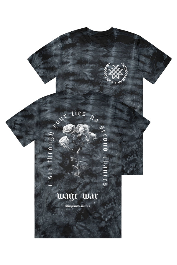 Flowers Tie Dye Tee